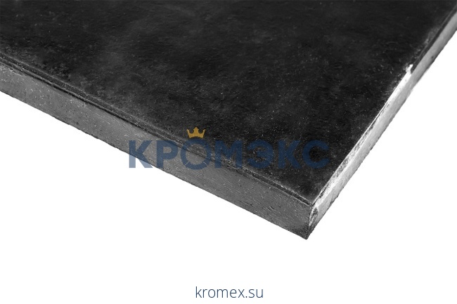 Техпластина 20 мм ТМКЩ-C 2Ф (520х520 мм, 8,8 кг) ГОСТ 7338-90