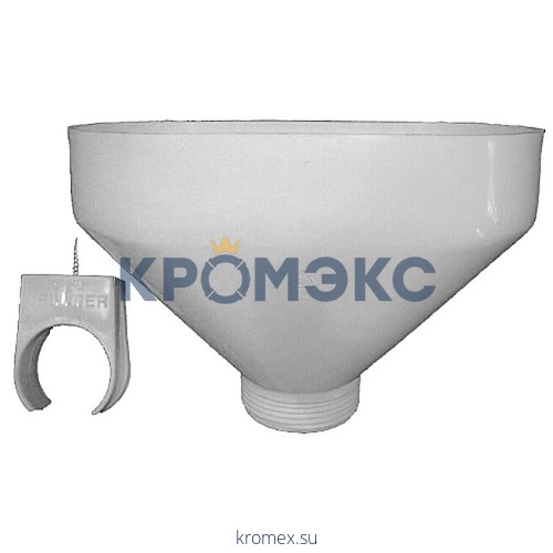 Воронка для отвода конденсата HL20 ПП 1 1/2" D=170х92мм капельная HL