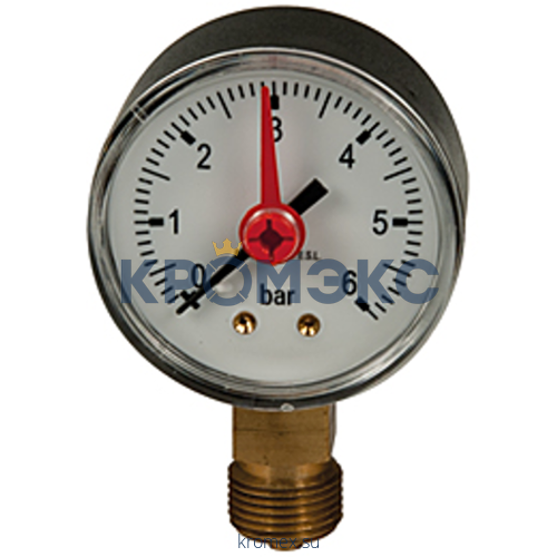 Манометр R225I радиальный Дк50мм 0-10 бар G1/4" Giacomini R225IY006