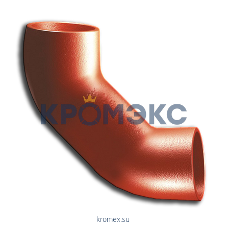 Duker 661514 Двойное колено 88° из двух отводов 44° DN 125