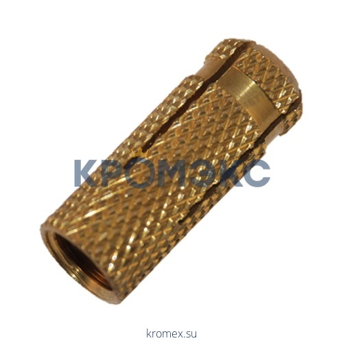 Анкер забивной латунь М10х33-35