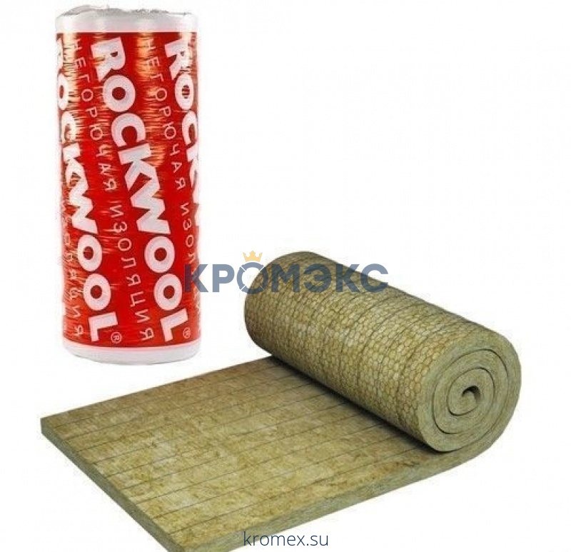 Рулон минеральная вата WIRED MAT 50 70х1000-4 ROCKWOOL 100296