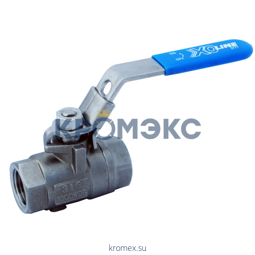 Кран шаровой нерж X2777 Ду 65 Ру63 ВР полнопроходной Danfoss 149B6038