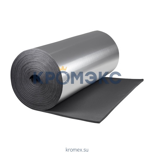 Рулон вспененный каучук SOLAR HT 13/1,0-14 Тмакс=150°C черный с покрытием AL CLAD K-flex 80613210124CL