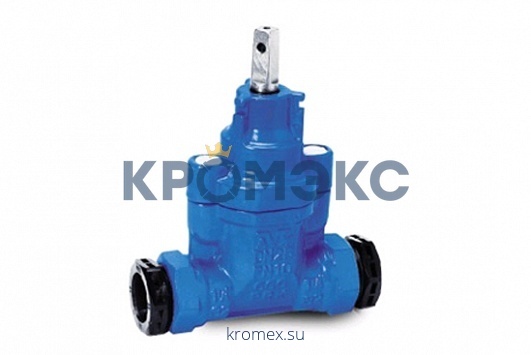 Задвижка AVK ответвительная с устойчивыми PRK муфтами серия 03/90 DN32/40 PN10