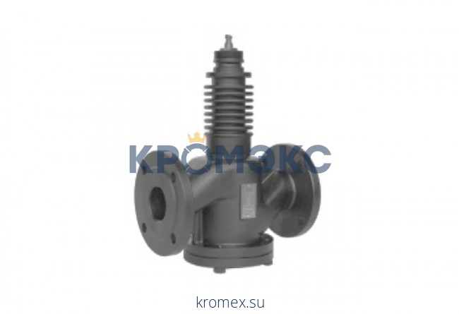 Клапан регулирующий Ридан VFS-2R PN16 DN25 Kvs10 Tmax220, 2-х ход., седельный, фланец,чугун 065B1525R