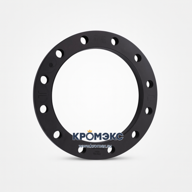 Фланец расточенный с ПП покрытием 1200/1200 Ру10 под ПЭ втулку