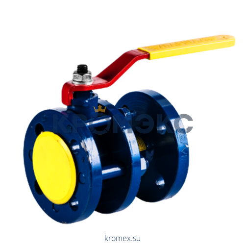 Кран шаровой сталь 11с67п Ду 40 Ру16 фл полнопроходной Маршал СФ.00.1.016.040