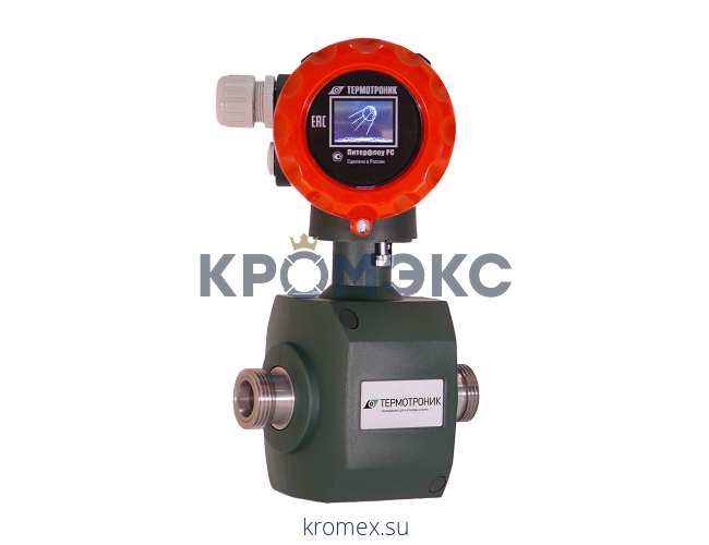Электромагнитный расходомер Питерфлоу РС20-6-А-М, DN 20 PN 16, Т=0,1-150 °С, 6 м3/ч, (вкл, БП), Ридан 187F4002PR