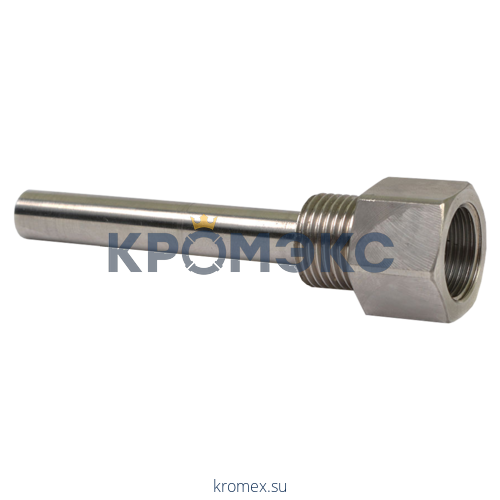 Гильза сталь нерж ESMU для датчика температуры (1/2") L=250мм НР Danfoss 087B1191