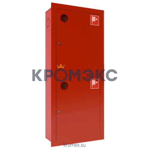 Шкаф пожарный красный ШПК-320 ВЗК левый