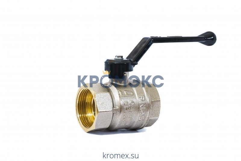 Кран шаровой латунь никель Pride Ду 20 Ру40 ВР полнопроходной рычаг аналог 11б27п1 LD 47.20.В-В.Р …