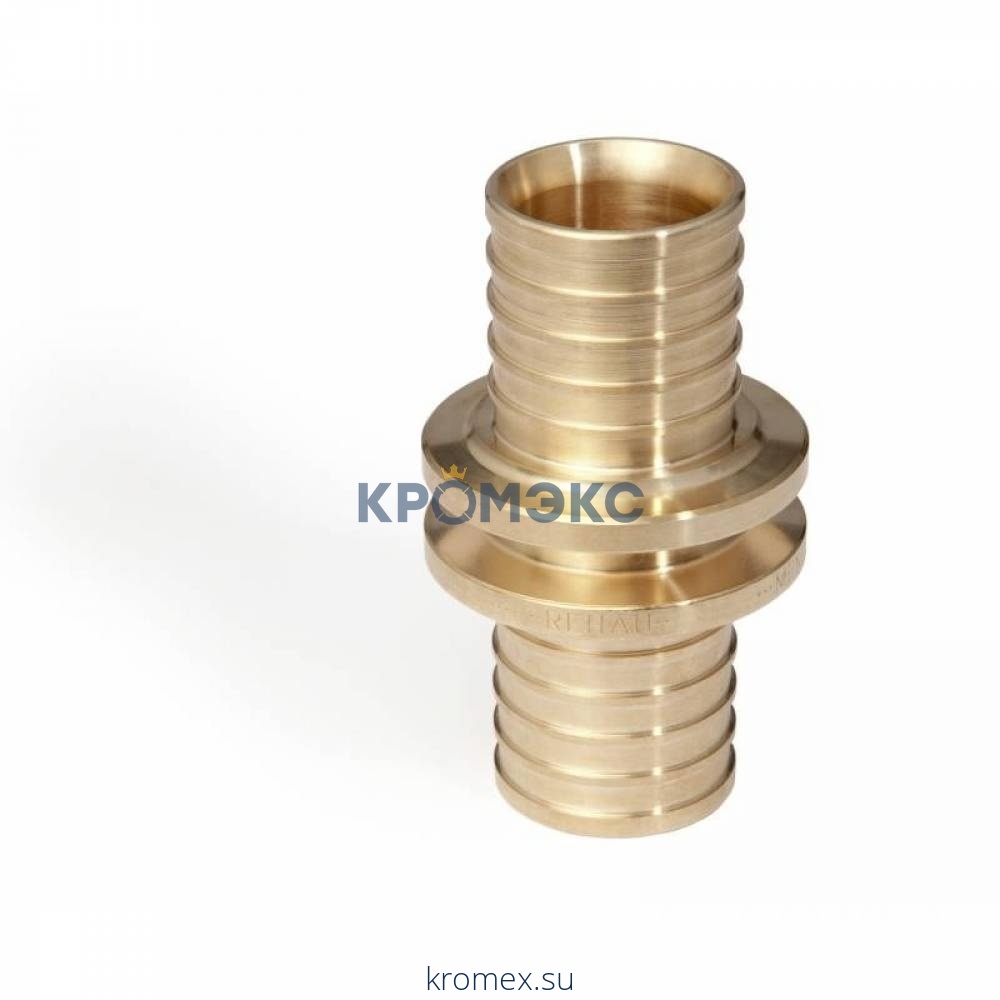 Муфта для PE-X бронза RAUTITAN RX+ Дн 50 Rehau 14563021001