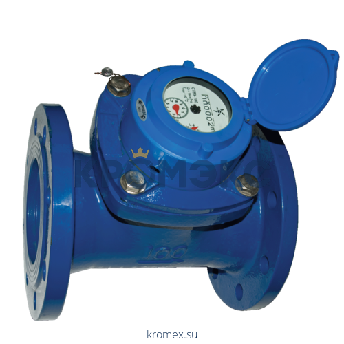 Счётчик х/в турбинный СТВХ Ду 80 Ру16 50С L=225мм фл ПК ПРИБОР 08-80-01