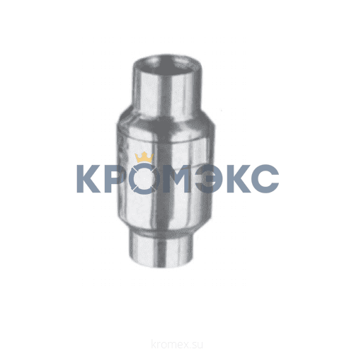 Компенсатор сильфонный осевой с кожухом сталь нерж HYDRA ARF Ду 25 Ру10 под приварку патрубки сталь L=332мм Danfoss 193B4005 сжатие/растяжение 32/32