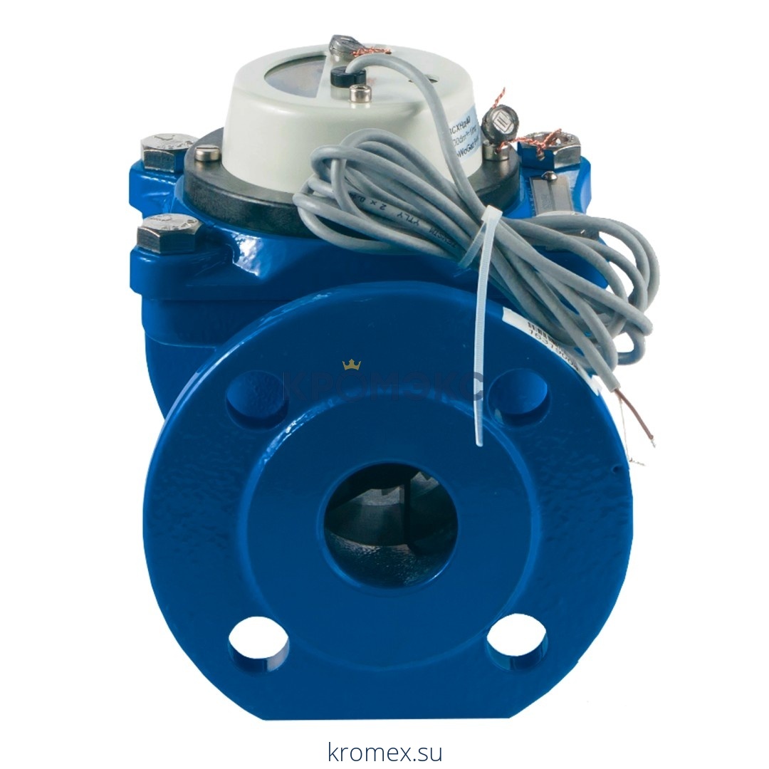 Счётчик х/в турбинный ВСХНд Ду 50 Ру16 50С L=200мм фл импульсный IP68 Тепловодомер P111-050-430-B68