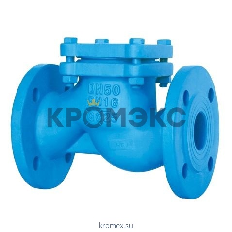 Клапан обратный сталь подъемный 16с10п Ду 80 Ру16 фл