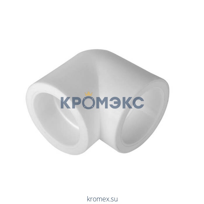 Угольник PP-R белый внутренняя пайка Дн 20х90гр RTP (РосТурПласт) 10830