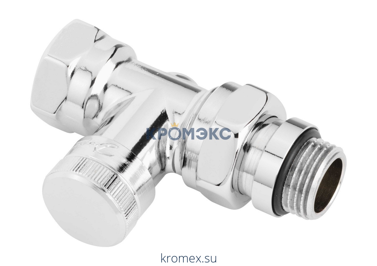 Клапан запорный для радиатора RLV-CX Ду 15 Ру10 ВР прямой Danfoss 003L0274
