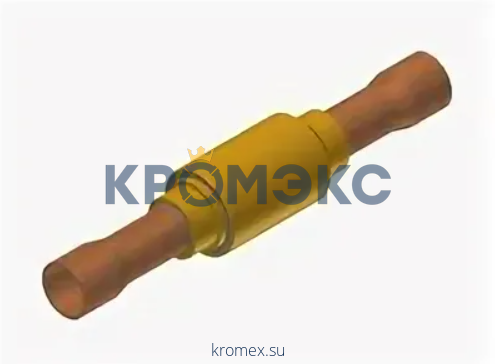 Клапан обратный латунь осевой NRV Ду 16 Ру46 Тмакс=140 оС п/привар прямоточный корпус Danfoss 020-1018