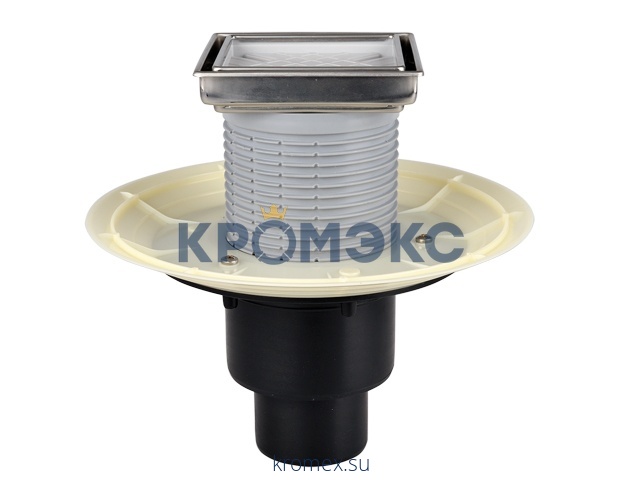 Трап регулируемый с "сухим" затвором "Primus" Дн 50/75/110 вертикальный выпуск HL HL 310NPr-3020