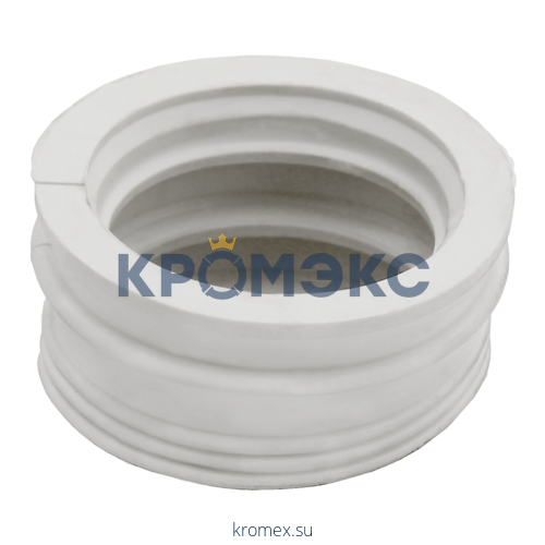 Манжета переходная трехлепестковая исполнение 2 белый Дн 50х40 Симтек 1-0003