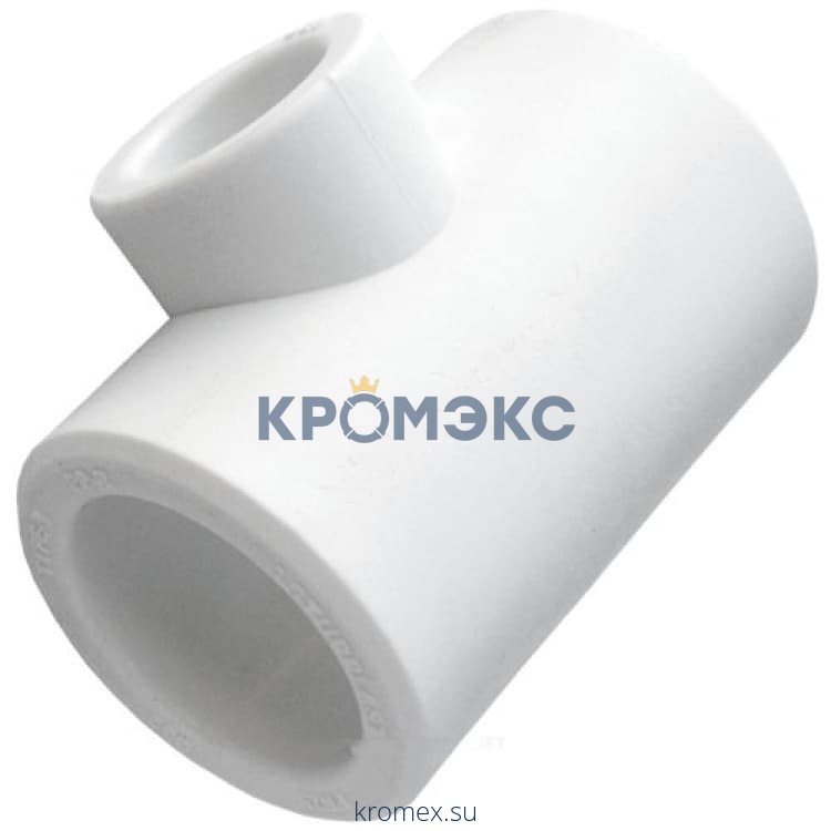 Тройник PP-R переходной белый внутренняя пайка Дн 40х20х40 RTP (РосТурПласт) 10771