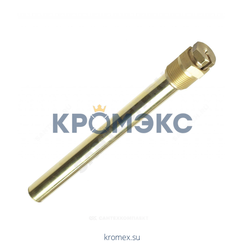 Гильза латунь д/датчика AVTB L=220 лат для термобаллона AVTA 18/220мм G3/4" Danfoss 003N0050 .
