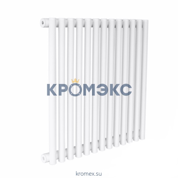 Радиатор трубчатый Гармония А25 2-300 16 секций с боковой подводкой ВР G 1/2" RAL 9016 (Белый) КЗТО ГА25230016