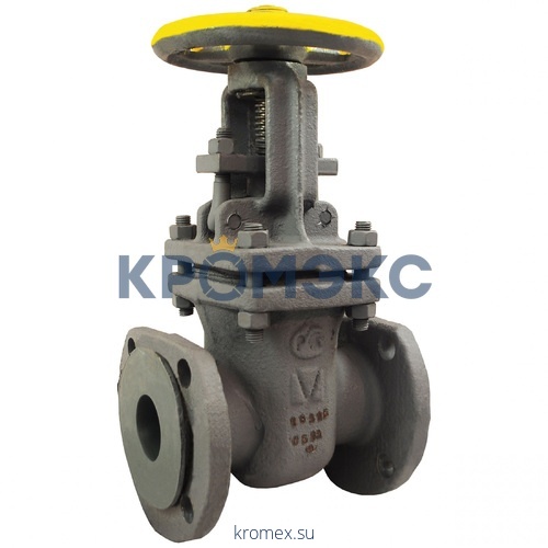 Задвижка клиновая сталь газ 30с15нж Ду 100 Ру40 фл короткая МЗТА