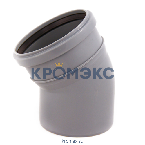 Отвод PP-H серая HT HTB Дн 32х87гр б/нап в/к Ostendorf 110140