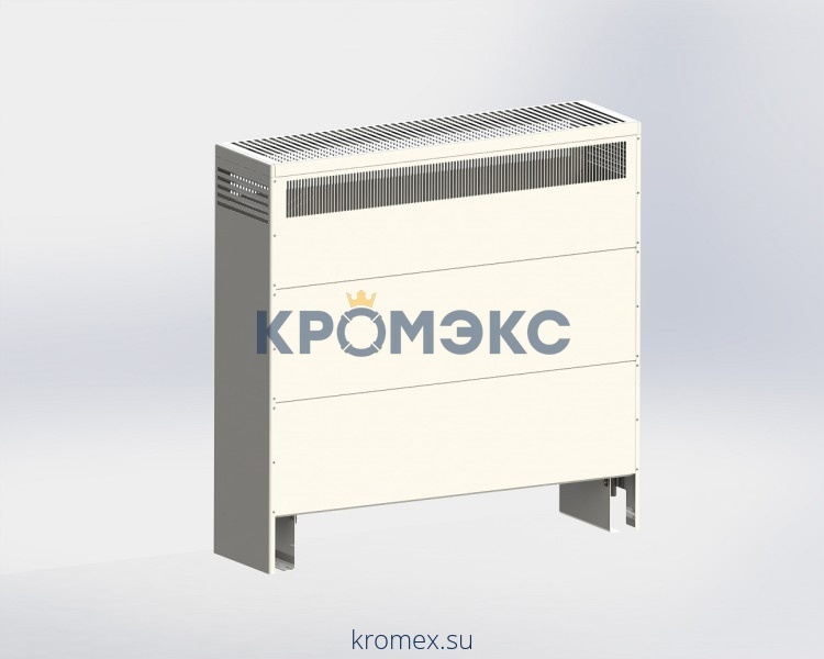 Конвектор напольный концевой "Макси" КПВК 15 (А03) 13.5кВт ниж/п резьба Сантехпром 6001965