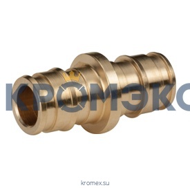 Муфта для PE-X латунь GX102 Дн 25 Giacomini GX102Y005