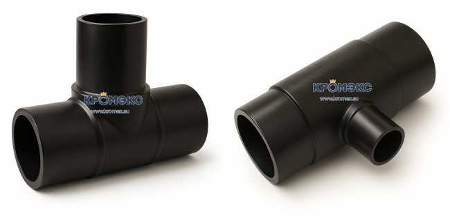 Тройник переходной спигот ПЭ100 (ПНД) SDR 11 Дн500х160 мм