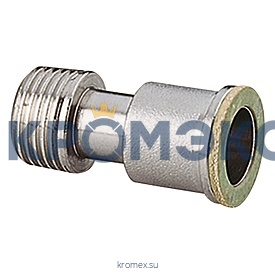 Удлинитель телескопический R173P Ду 20 хром Giacomini R173PX004