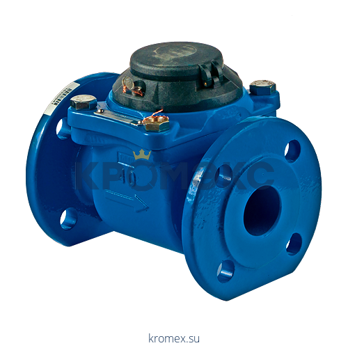 Счётчик х/в турбинный ВСХН Ду 80 Ру16 50С L=225мм фл Тепловодомер