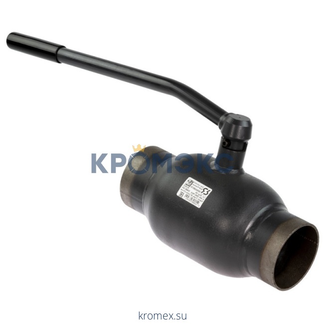 Шаровой кран RJIP Premium WW DN 150 PN 25 Т= 200 °С, приварной, стандартный проход, с рукояткой, Ридан 065N0750GR