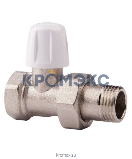 Клапан запорный для радиатора 815 Ду 15 Ру10 ВР прямой Icma 82815AD06