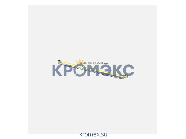 Поручень для инвалидов настенный прямой