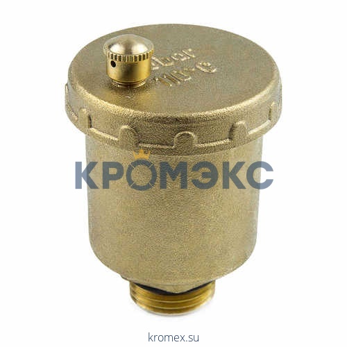Воздухоотводчик автоматический латунь 5003 Ду 15 Ру10 G1/2" НР Aquasfera 5003-01