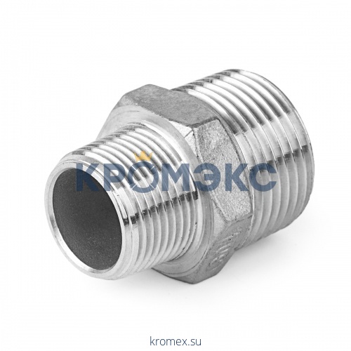 Ниппель латунь переходной 1/2"хМ20х1,5 НР Росма 00000024768