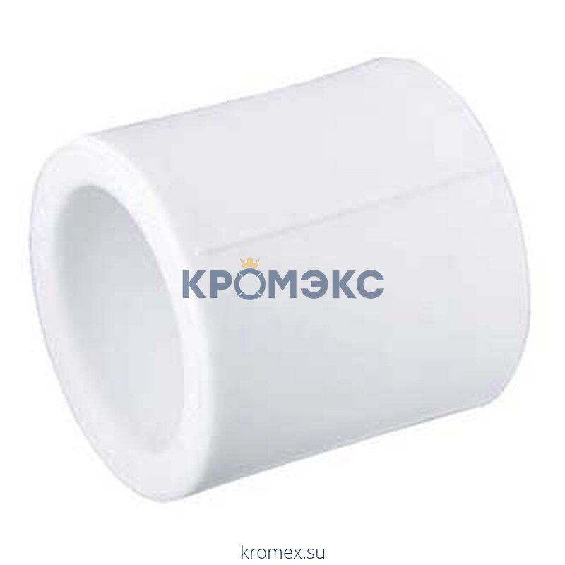 Муфта PP-R белая внутренняя пайка Дн 32 RTP (РосТурПласт) 10597