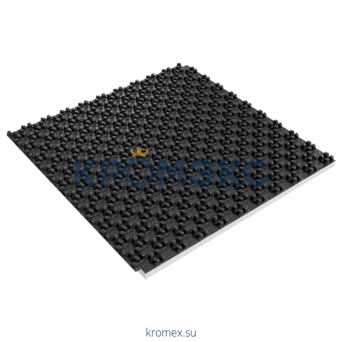 Мат для теплого пола без теплоизоляции Energofloor Pipelock solo 1,1-0,7 с фиксаторами для крепления труб Energoflex EFRP0/71/1PLKSOL