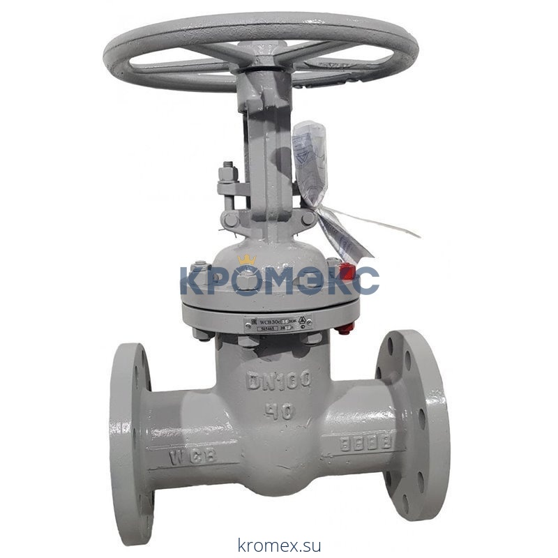 Задвижка клиновая сталь 30с15нж Ду 80 Ру40 фл