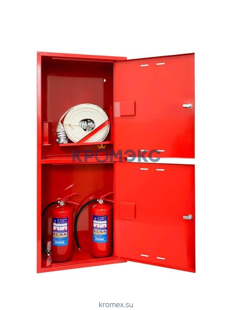 Шкаф пожарный красный ШПК 320 НЗК универсальный ФАЭКС