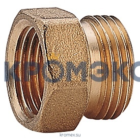 Переход латунь Ду 20х18 (3/4") ВР/НР R180FR Giacomini R180RY061