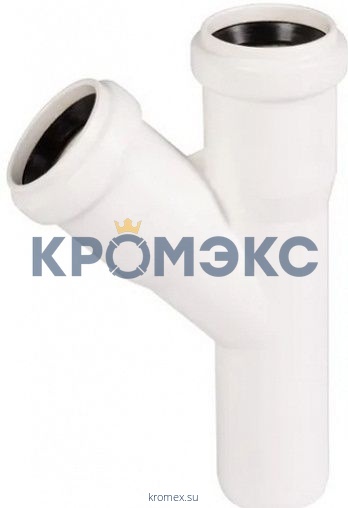 Тройник PP-H белый HT HTEAw Дн 32х32х45гр б/нап в/к Ostendorf 559600