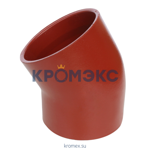 Отвод чугун SML Ду 250х30гр б/растр