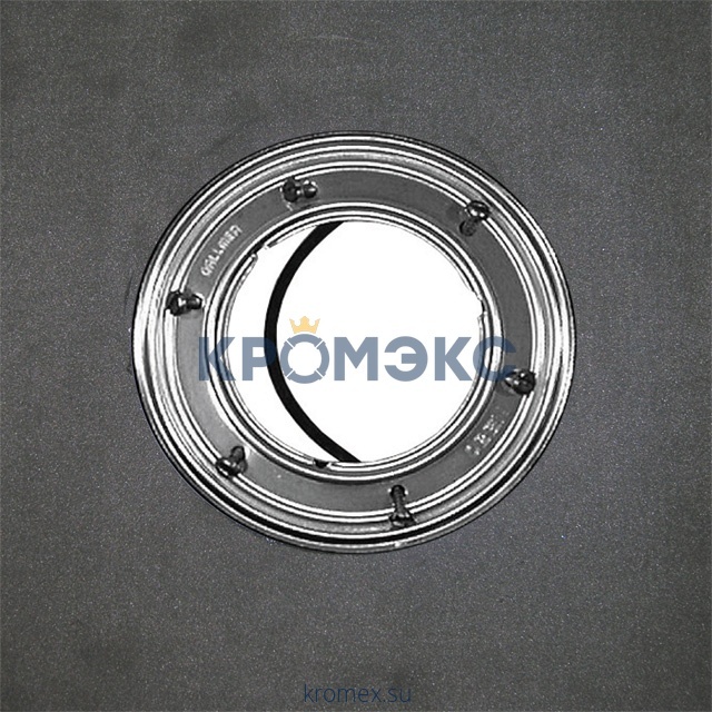 Фланец для трапов 198х114мм с полимербитумным полотном 500х500мм HL HL83.H