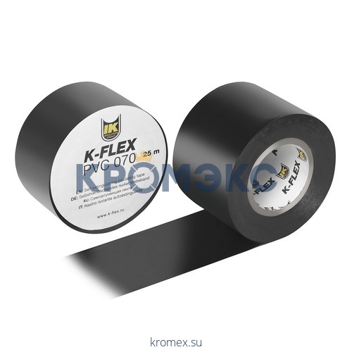 Лента ПВХ PVC AT 070 50мм х 25м черный K-flex 850CG020003